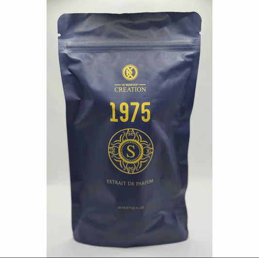 Krasyon Creation 1975 S 30ml Extrait de Parfum - Fruchtig Ledrig Holzig Orientalisch Würzig Duft mit Passionsfrucht Leder Safran und Türkische Rose